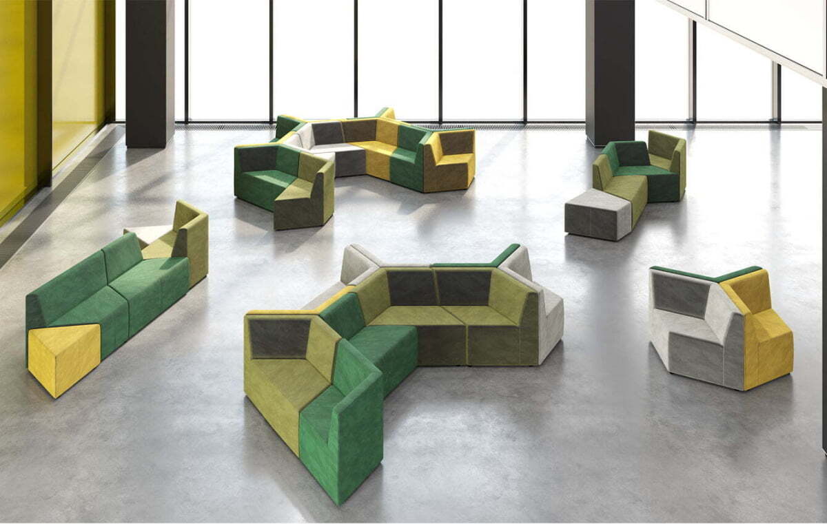 Диваны модульные Оригами