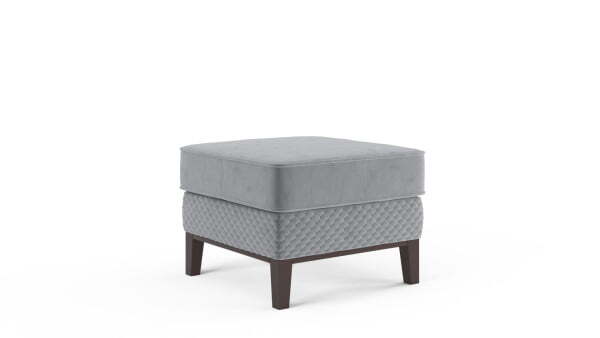 Пуф Monreal 600 (650x650x480) Серый (Серый)