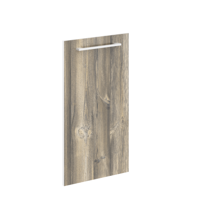 Дверь низкая Morris MLD 42-1 Дуб Базель 422x765x18 (Дуб Базель/Белый)