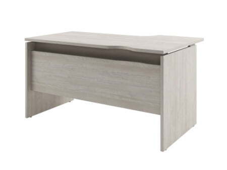 Стол письменный левый Solution D-34 1400x880x750 (Акация Морава/Кашемир)