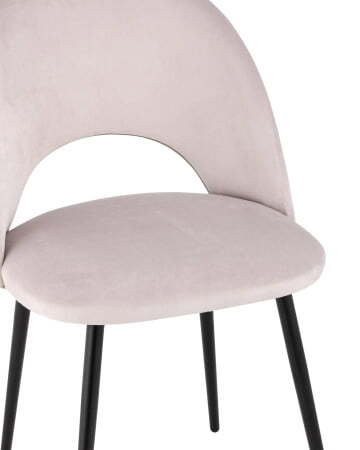 Стул Меган велюр светло-розовый (Стул Меган светло розовый)