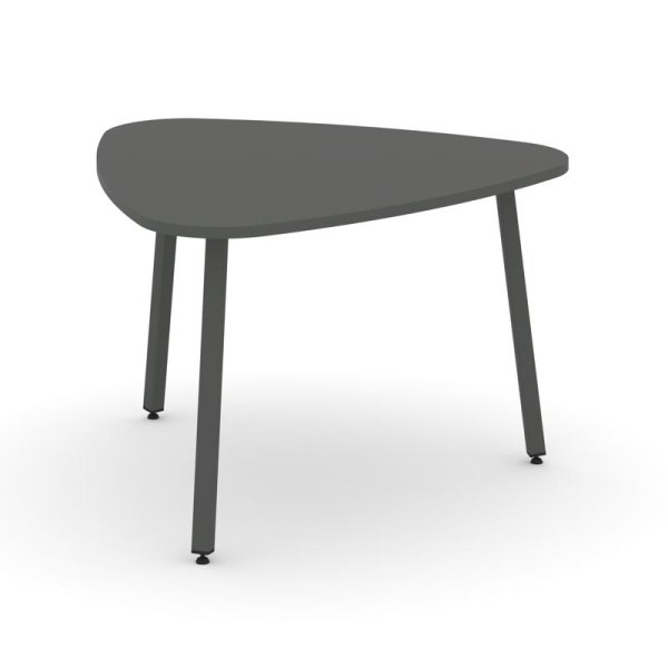 Стол переговорный SN-4.SPRG-71.3 (1200х1200х750) (Антрацит/Металл Антрацит)