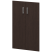 Двери для широких стеллажей Арго А-604.Ф 710x18x1150 (Темный шимо)