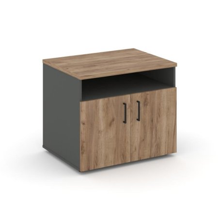 Тумба для оргтехники/сервисная SN.TS-001 (796х600х680) (Антрацит/Дуб Табак)
