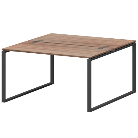 Бенч двойной на 2 рабочих места Арго-М АМБ.О-005.60 1800x1236x760 (Темный шимо/Антрацит)