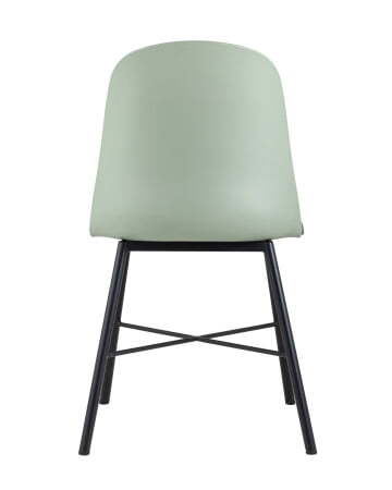 Стул Shell серо-зеленый (Стул пластиковый Shell серо-зеленый)