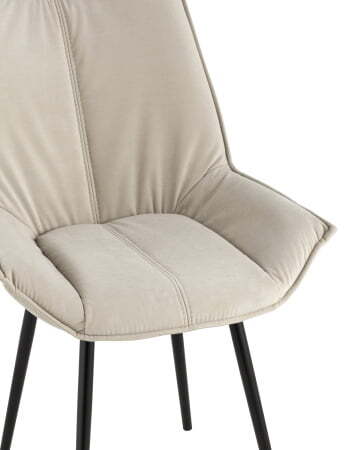 Стул Осло велюр бежевый (Стул Осло бежевый)