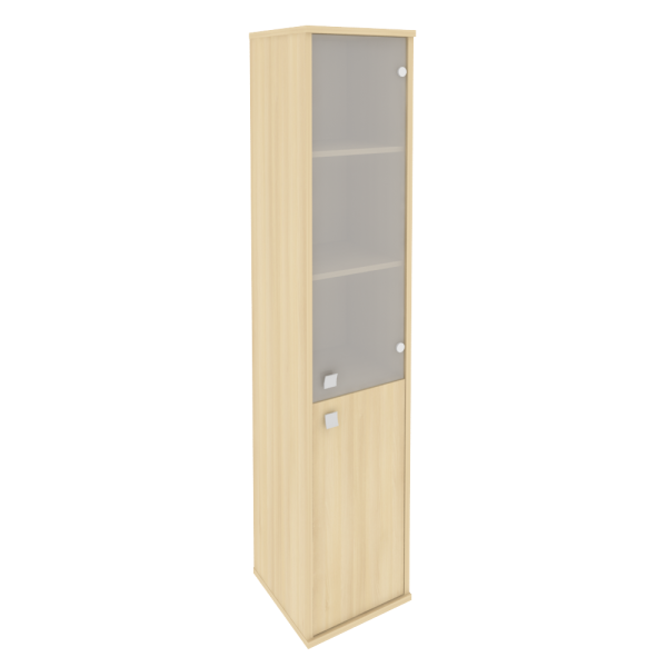 Шкаф высокий узкий, правый Style Л.СУ-1.2Пр 412x410x1980 (Акация Лорка)