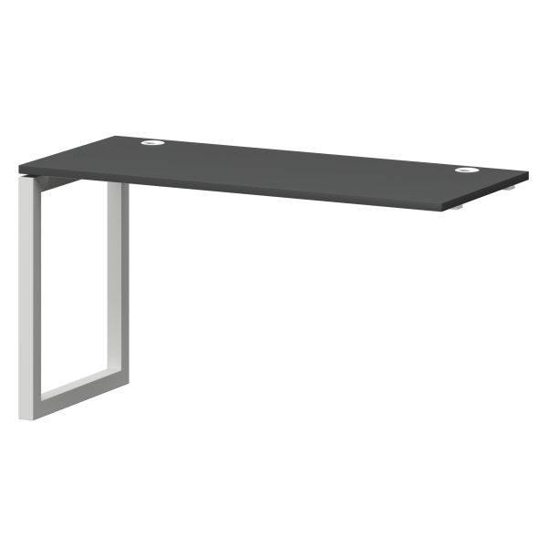 Модуль линейный на металлокаркасе Смарт СМС25-О-10К.60Э.Пр.50 1000x600x750 (Графит/Белый)