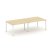 Стол переговорный SN-5P.SPRG-043.3 (2760х1180х750) (Тиквуд Светлый/Металл Антрацит)