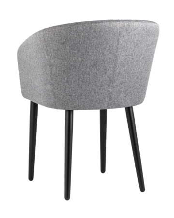 Кресло Ральф рогожка тёмно-серый (Стул-кресло Ральф темно-серый)