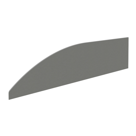 Экран Riva А.ЭКР-4.1 1600x450x18 (Венге-Металлик)