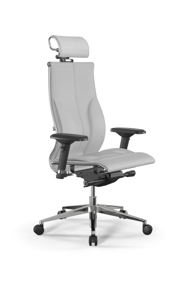 Кресло для руководителя Метта Samurai B2-10D - Infinity /Kc06/Nc06/D04P/H2cL-3D(M26.B32.G25.W03) (Белый)