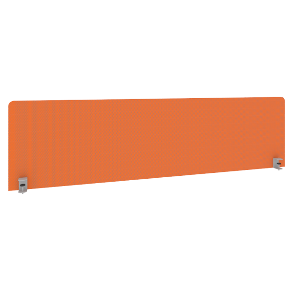 Экран тканевый для стола L1800мм Б.ТЭКР-5 1650x22x450 (Оранжевый)