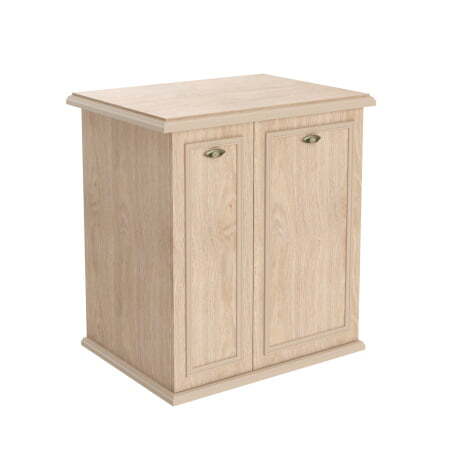 Тумба с фригобаром в кабинет руководителя серии Raut RTF 86 800x600x850 (Дуб Девон)