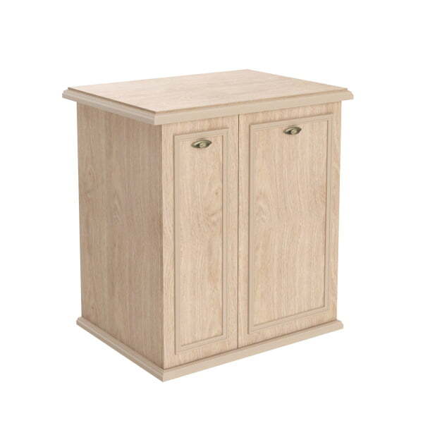 Тумба с фригобаром в кабинет руководителя серии Raut RTF 86 800x600x850 (Дуб Девон)