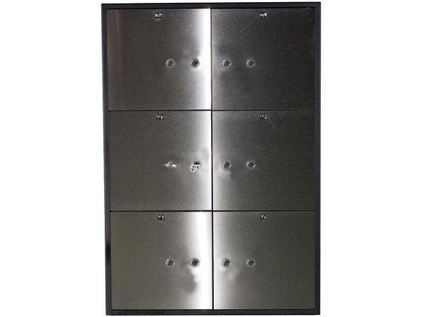 Блок депозитных ячеек VALBERG DB-6S.DGL (Серый/Графит)