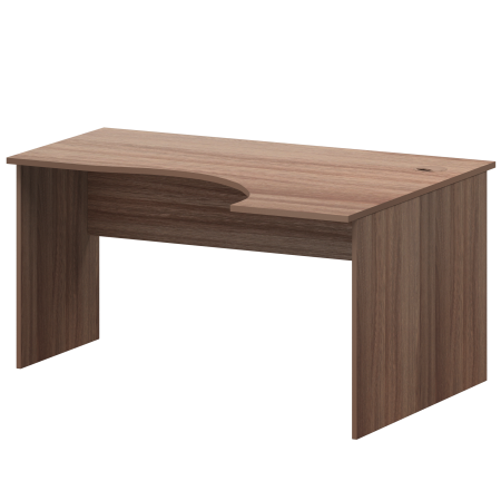 Стол эргономичный правый Арго А-201.ПР 1600x1200x760 (Темный шимо)