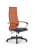Кресло для руководителя Метта Sit 10 B1-163K - T+Extra /Km00/Wm12/K1cL(M09.B02.G15.W01) (Черный | Оранжевый)