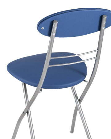 Стул складной М8-01 Компакт синий (Стул складной Компакт синий)