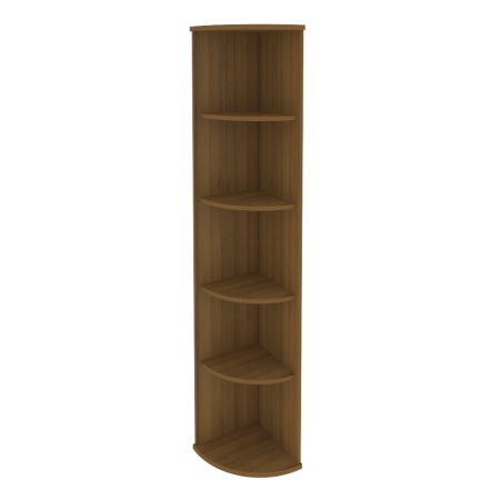 Стеллаж угловой Riva А.УС-1 365x365x1980 (Орех Гварнери)