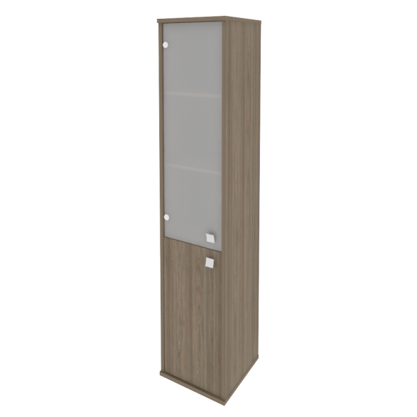 Шкаф высокий узкий, левый Style Л.СУ-1.2Л 412x410x1980 (Вяз Благородный)