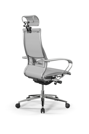 Кресло для руководителя Метта Samurai B2-10K - Infinity /Kc06/Nc06/K2cL/H2cL-3D(M26.B32.G25.W03) (Белый)