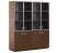 EXE Шкаф комбинированный (Орех/Хром)