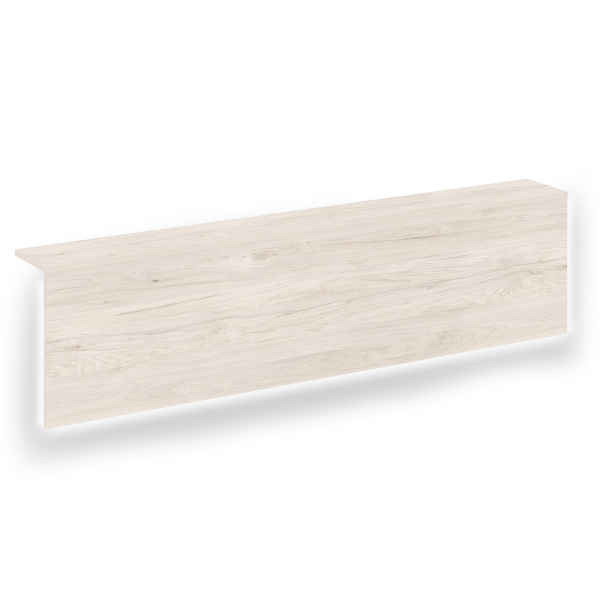 Накладка с подсветкой прямая высокая на 2 модуля О.R-F.MP.V-158 Onix О.R-NP.V-158.2.S 2700x327x674 (Денвер Светлый)