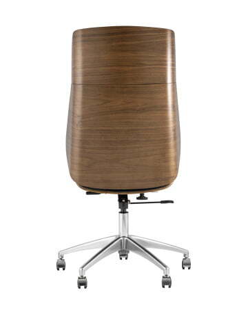 Кресло руководителя TopChairs Crown черное (Компьютерное кресло Crown черный)