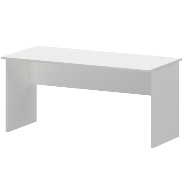 Стол с кабель каналом справа Арго А-004.К.ПР 1600x730x760 (Белый)