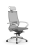 Кресло для руководителя Метта Samurai L2-5K - TS /Kc00/Nc00/K2cL/H2cL-3D(M06.B32.G11.W03) (Белый)