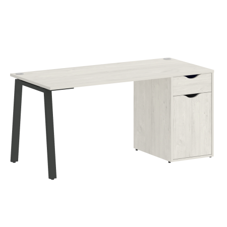 Стол письменный VR.SP-3-158.1.A 1580x720x750 (Дуб Наварра/Антрацит Металл)