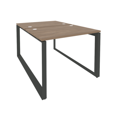 Рабочая станция на О-образном м/к Onix O.MO-D.RS-2.1.7 980x1475x750 (Дуб Аризона/Черный металл)