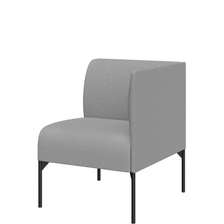 Диван Бридж. Модуль 1-местный левый. (Модуль 1-местный левый sweet_light_grey)