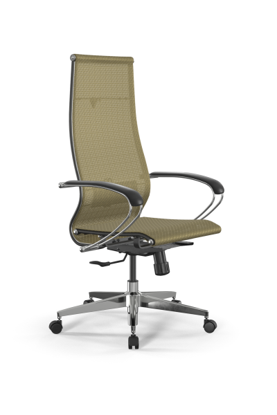 Кресло для руководителя Метта SynchroSit 10 B1-107K - T /Km00/Nb00/K1cL(M20.B22.G18.W02) (Золотой)