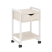 Тумба на колесных опорах с ящиком и полкой VR.L-T1.K 500x460x767 (Тиквуд Темный/Белый металл)