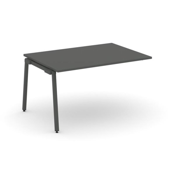 Проходной наборный элемент переговорного стола SN-4A.NSPRG-001.3 (980х980х750) (Антрацит/Металл Антрацит)