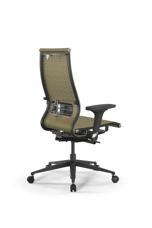 Кресло для руководителя Метта SynchroSit 10 B2-107D - T /Km00/Nb00/D02P(M23.B11.G19.W02) (Золотой)