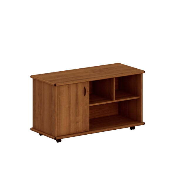 Тумба для оргтехники Престиж ТЖ 205 1200x520x700 (Темный орех)