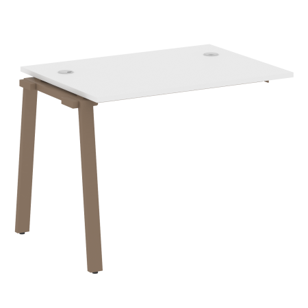 Проходной наборный элемент рабочей станции Metal System Style БА.ПРС-СП-1.1 1000x720x750 (Белый/Мокко металл)