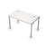 6МБН.178 Линейные бенч-системы, начальный модуль (1200x700x750) (Шамони светлый/Алюминий матовый)