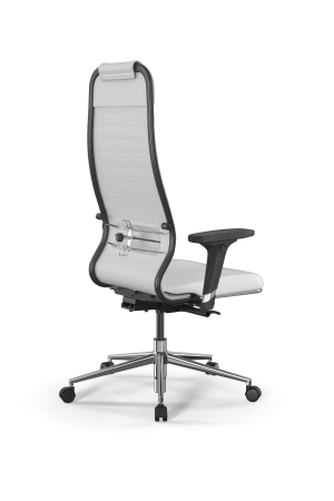 Кресло для руководителя Метта SynchroSit 10 B1-117D - Extra /Um02/Wm12/D02P(M23.B23.G18.W02) (Белый)