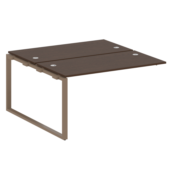 Проходной наборный элемент рабочей станции Metal System Style БО.ПРС-СП-2.3 1400x1475x750 (Венге Цаво/Мокко металл)