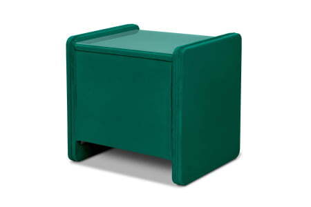 Тумба для спальни Lion (540x440x520) Изумрудный (Изумрудный)