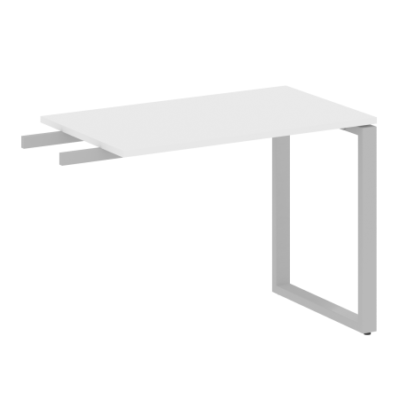 Приставной элемент БО.ПР-3 1000x600x750 (Белый/Серый металл)