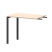 Бриф-приставка на металлокаркасе Арго-М АМ-090.60 900x600x760 (Ясень шимо/Антрацит)