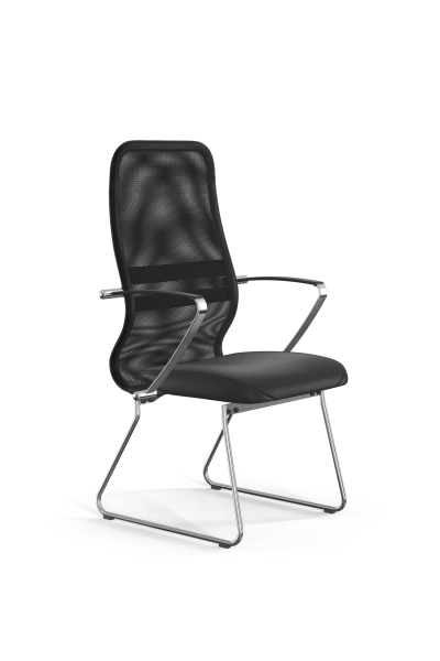 Кресло для руководителя Метта Sit 8 B2-9K - X1+Extra /Uh00/Wh12/K5cL(F55) (Черный)