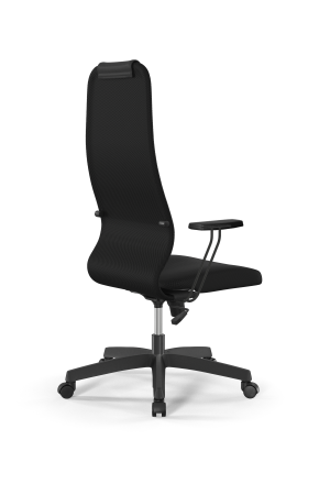 Кресло для руководителя Метта Sit 8 B1-10T - UMF(X1) /Uh02/Wh00/T1bp-b(M09.B02.G15.W01) (Черный)