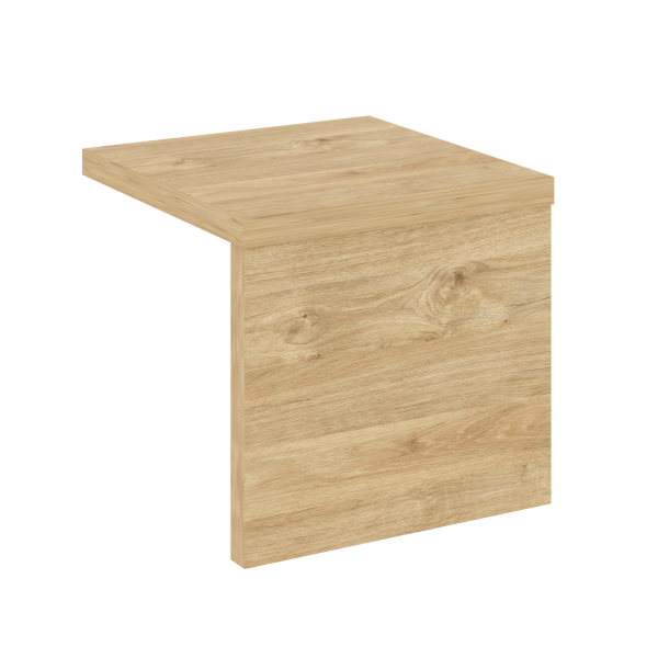 Накладка прямая низкая для О.R-F.MP.V-78 Onix О.R-NP.N-78.1 320x327x297 (Тиквуд Светлый)